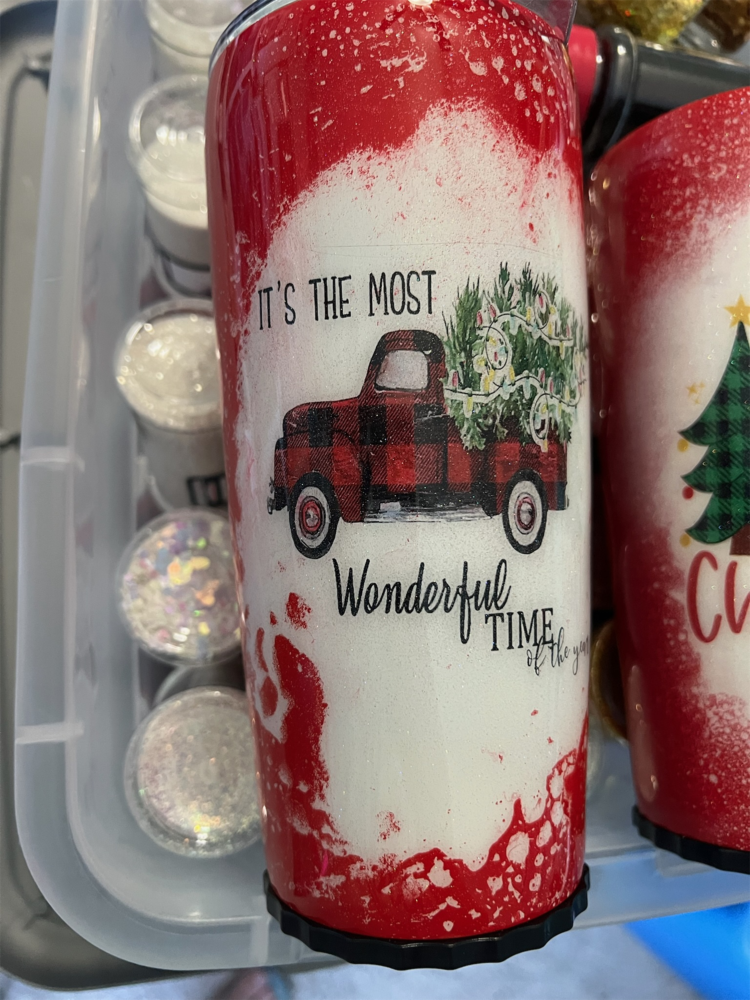 Christmas Truck Tumbler